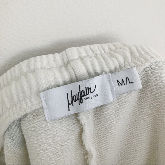 Mayfair • Athletics Cream and Indigo Dye Sweatpants - Picture 9 of 13